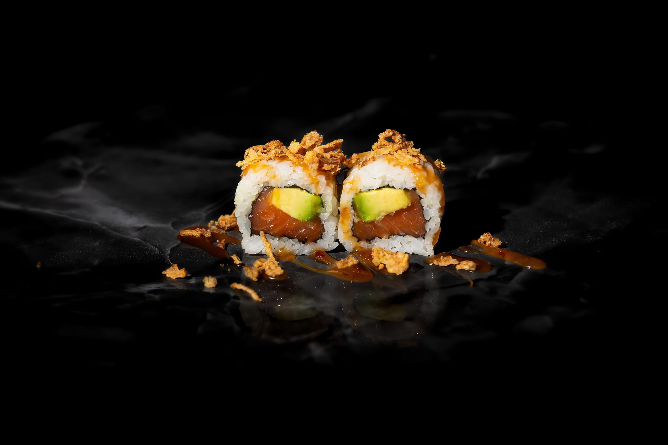 Premium sushi rolls